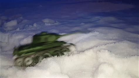 Т34-85 (про версии3909-1)Хенг Лонг/Снежная дорога/HENG LONG RC Panzer ...