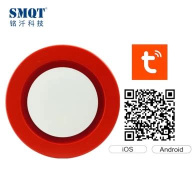 Smqt Newest Smart Tuya App Wifi Smart Strobe Alarm Siren With Remote