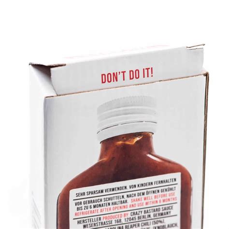 Crazy Bastard Sauces Superhot Reaper Hot Sauce Heatsupply