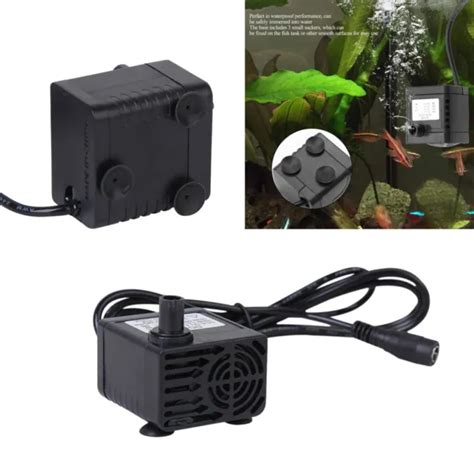 POMPE EAU Set Submersible Pompe Submersible Eau Pompe Kit 1 2W Aquarium