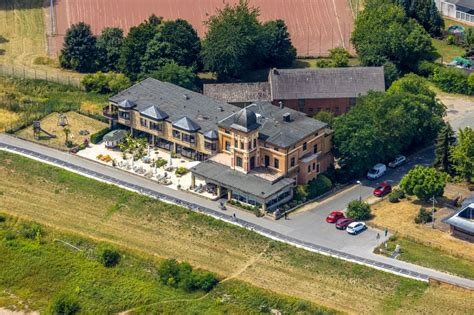 Wesel Aus Der Vogelperspektive Hotelanlage Hotel Restaurant Wacht Am