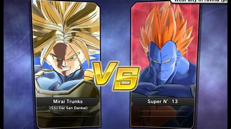 Xenoverse 2 Requested Match PC Mirai Trunks Super Saiyan Dai San