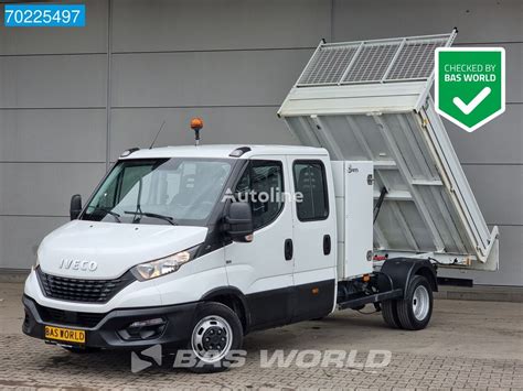 IVECO Daily 35C14 Kipper 3 5t Trekhaak 140pk Dubbele Cabine Clima Crui