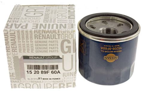 Renault Oe 152089F60A Filtr Oleju - opinie i ceny na Ceneo.pl