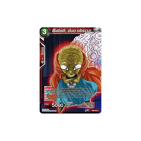 Dragon Ball Super Vf Tb C Babidi Duo Obscur