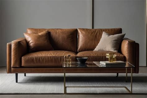 Premium Photo | Modern Elegant Sofa in Stylish Interior