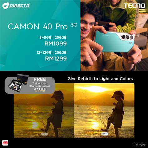 DirectD Retail & Wholesale Sdn. Bhd. - Online Store. TECNO CAMON 40 Pro