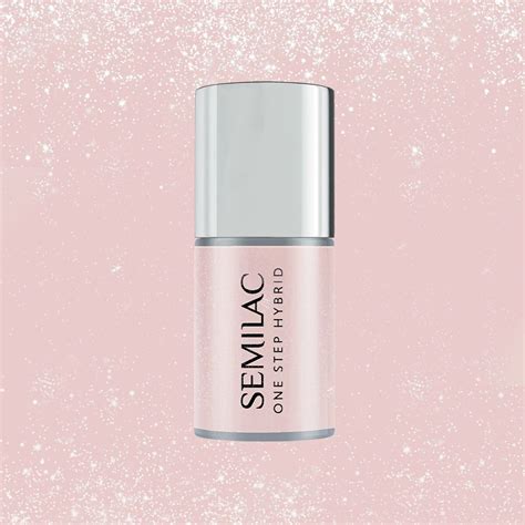 S259 Naked Glitter Beige Semilac Lakier Hybrydowy 3w1 One Step Hybrid 5ml Sklep EMPIK