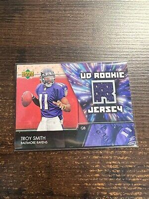 A120 382 2007 Upper Deck Rookie Jerseys TS Troy Smith EBay