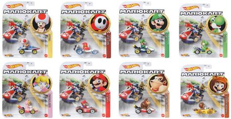 Hot Wheels Mario Kart Assorted 1Box 8pcs GBG25 987A HLJ