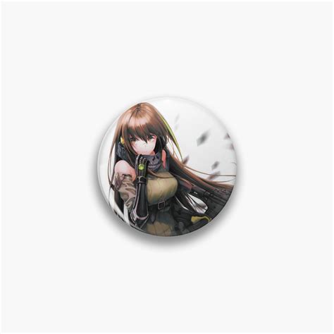 Waifu M A T Doll Girls Frontline With Gun Sexy Thighs Lewd Boobs Tits Hentai Anime Girl Pin
