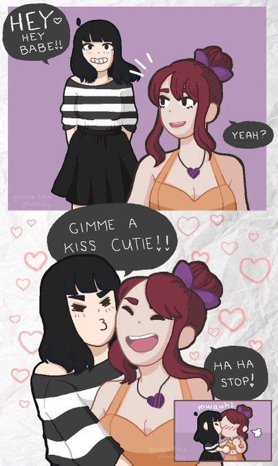Lesbian Art Cute Lesbian Couples Lesbian Pride Gay Art Yuri Comics I M Not Like Other Girls