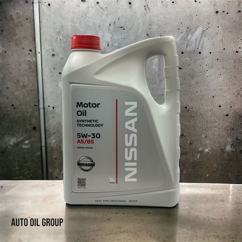 Масло моторное Nissan 5W-30 Синтетическое - купить в интернет-магазине ...