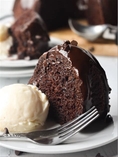 Moist Chocolate Bundt Cake • Dance Around The Kitchen