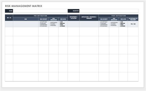 Risk Management Plan Templates | 12+ Free Word, Excel & PDF Samples ...