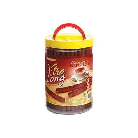 Wafer Biskitop Long Wafer Stick With Chocolate Flavor 700 Gr Wafer