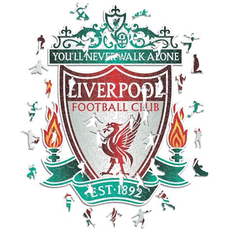 Liverpool Fc® Crest Wooden Puzzle Iconic Puzzles Uk