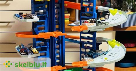 Hot Wheels garažas su dinozauru Skelbiu lt