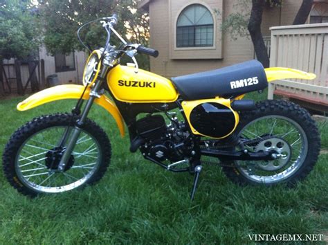 1976 Suzuki RM125A Bike Showcase VintageMX Net VintageMX Net