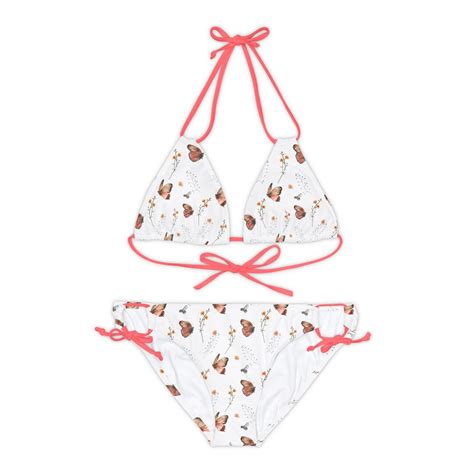Butterflies Bees Bikini Set Etsy