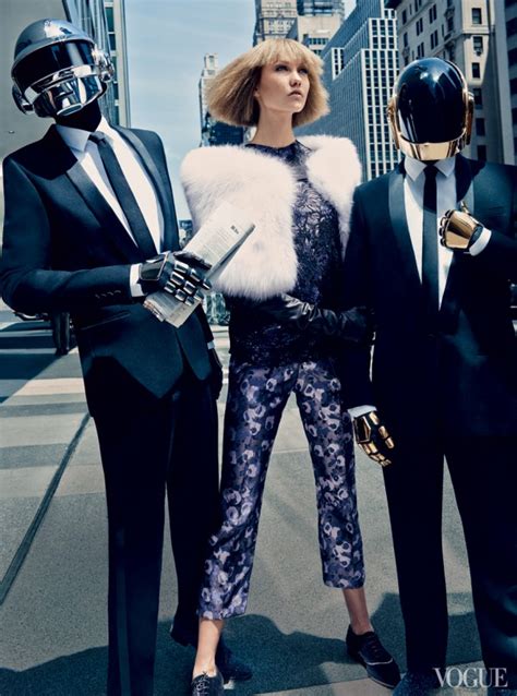 Karlie Kloss And Daft Punk For Vogue