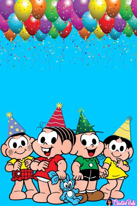 Turma da Mônica | Decoração turma da monica, Aniversario da monica ...