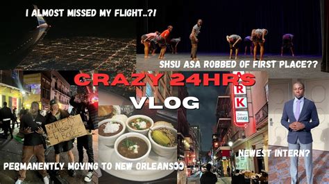 Crazy 24 Hours Vlog Asa Weekend And Nsbe Frc In The Same Day Youtube