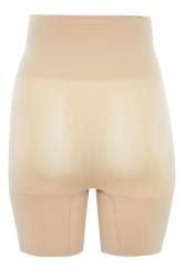 Plus Size Nude Seamless Control High Waisted Short Yours Clothing
