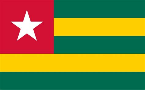Drapeau Du Togo Image Et Signification Drapeau De Togo Country Flags