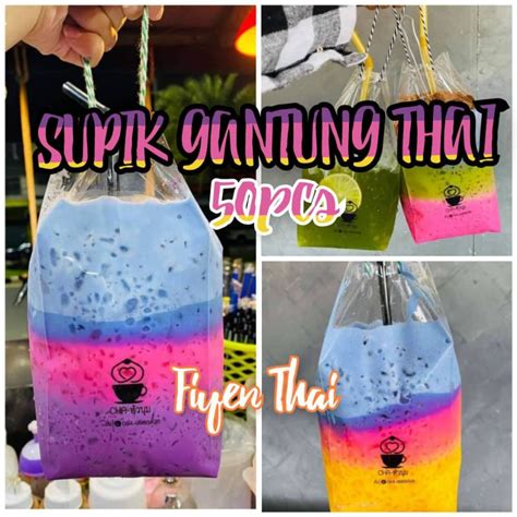 Plastik Air Gantung Viral 50pcs 22oz Shopee Malaysia