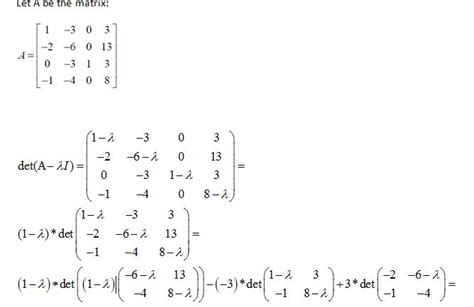 polynomials - Characteristic Polymonmial 4x4 Matrix - Mathematics Stack ...
