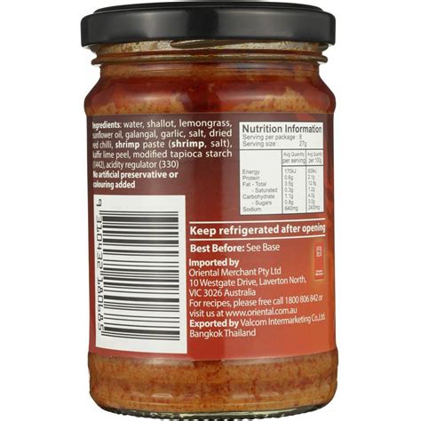 6x Valcom Paste Thai Red Curry 210g Ebay