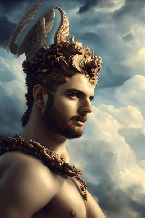 Eros: Retrato increíblemente realista y detallado del dios griego ...