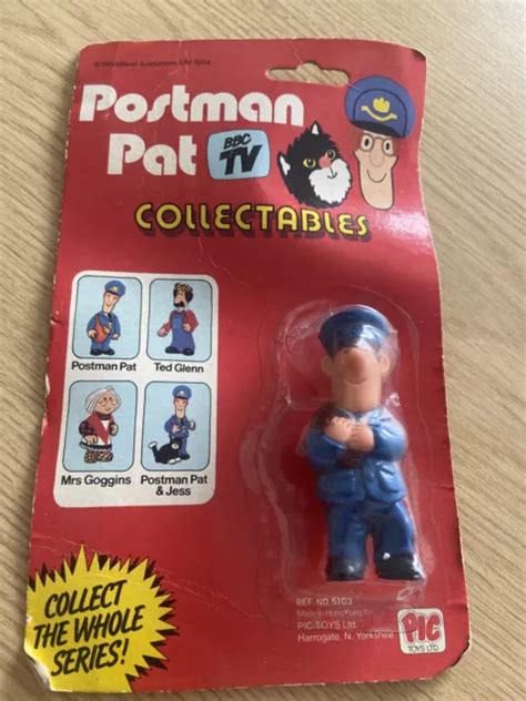 vintage postman pat  collectible figure boxed ps picclick uk