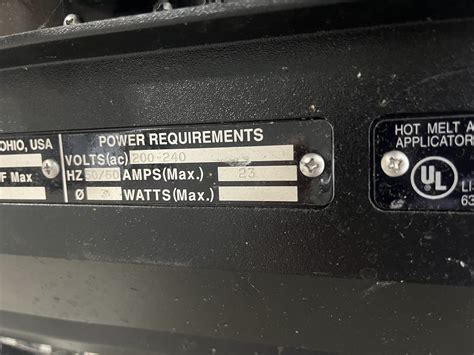 Used Nordson V Hot Melt Adhesive System For Sale At Steep Hill Equipment Solutions