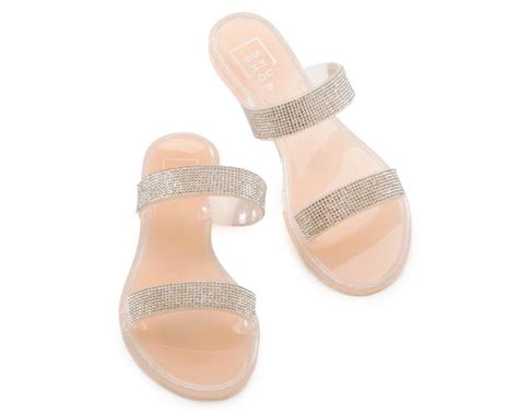 LILIANA Bolivia Rhinestone Jelli Sandal BOLIVIA NUDE Shiekh