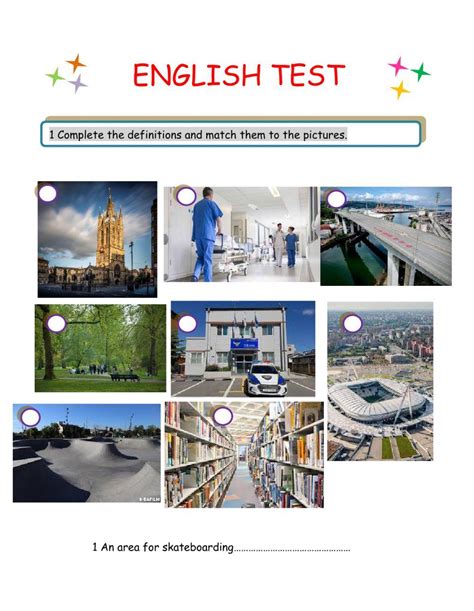 English Test 2nd Year Worksheet Live Worksheets