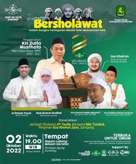 Pemkab Sumenep Gelar Sumenep Bersholawat Kabupaten Sumenep