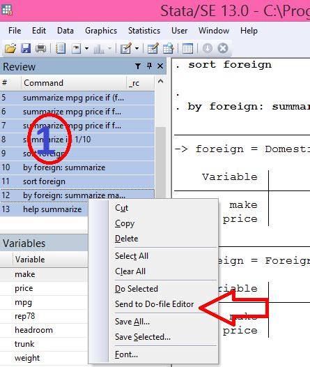 Cách sử dụng câu lệnh cú pháp syntax với Stata - Phân Tích Stata