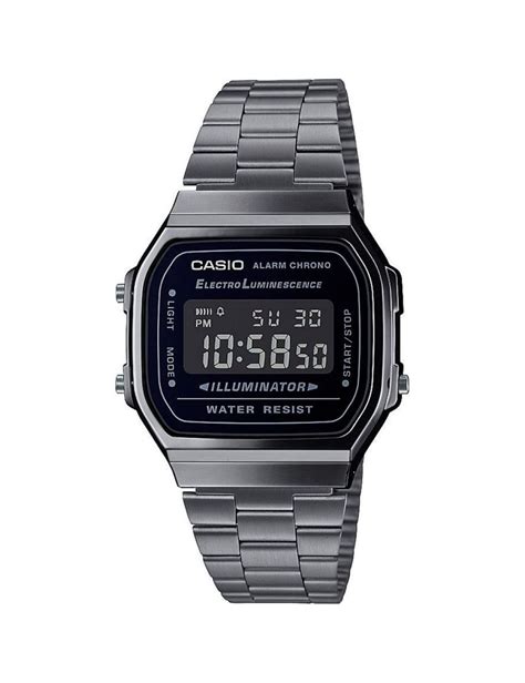 Casio Vintage Retro Chronograph Metal Bracelet Watch | Casio | M&S