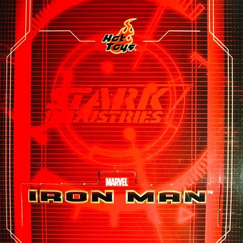 Hot Toys Marvel Iron Man Box Art Magnet Complete Box Set Of Pcs Different Designs