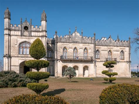 Dadiani Palace In Zugdidi Georgia State Historical Architectural