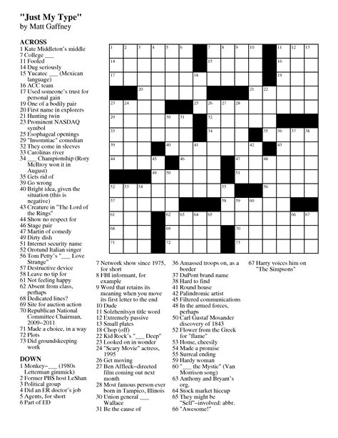 free printable crossword puzzles net printable jd - crossword puzzles
