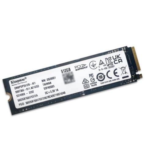 킹스톤 OM8PDP3512B-AI1 M.2 NVme 벌크 512GB : 참좋은쇼핑- 가격비교