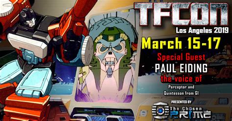 Transformers Voice Actor Paul Eiding Joins The G Reunion At Tfcon Los