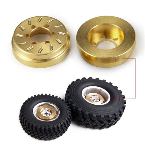 24pcs Brass Internal Counterweight Wheel Hub Balance Weight For 19