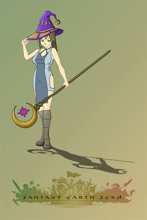 Moon Staff Wizard By Nat3yoru On Deviantart