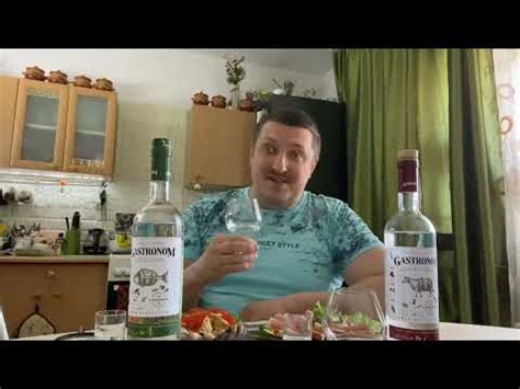 Водка из Омска Gastronom (Гастроном)! Под мясо и под рыбу! - YouTube