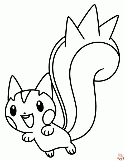Pokemon Kolorowanki Pachirisu Uwolnij Swoją Kreatywność