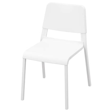Стул - IKEA TEODORES,80х46х54 см, пластик белый, ТЕОДОРЕС ИКЕА за 8973 ...